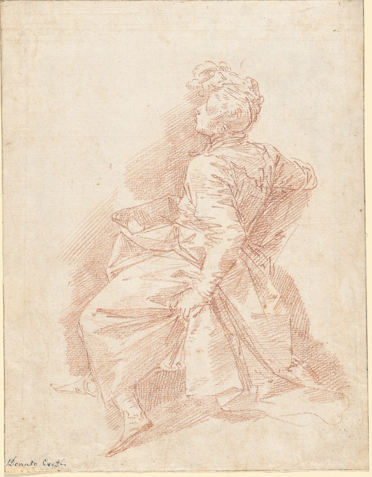 A Seated Man