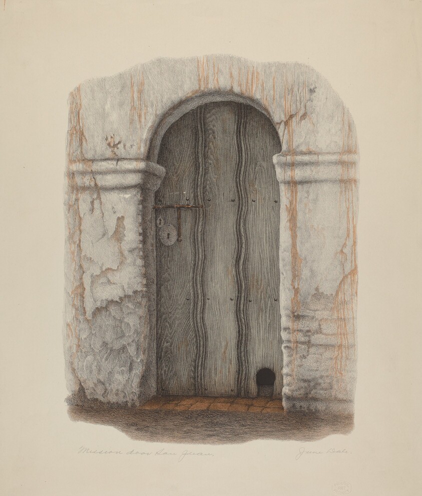 Mission Door San Juan