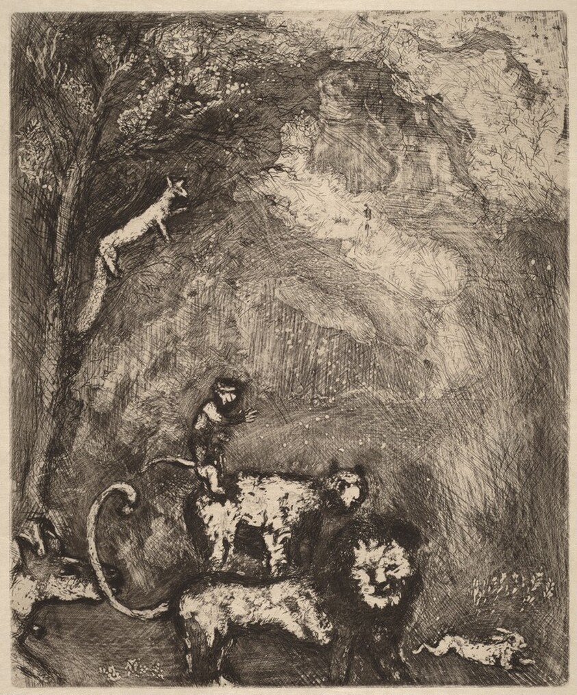 The Lion Going to War