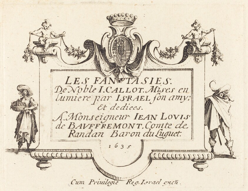 Title Page for "The Fantasies"