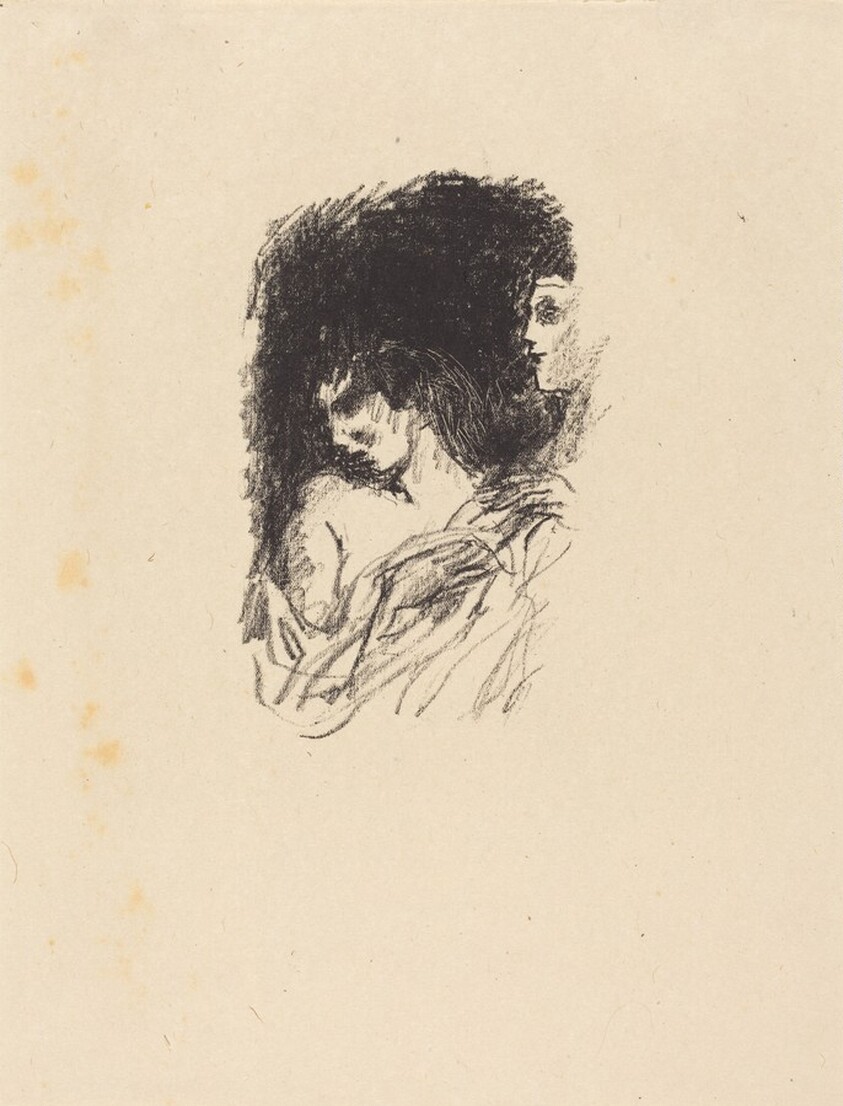 From "Le crepuscule des nymphes" (illustration, page 58)