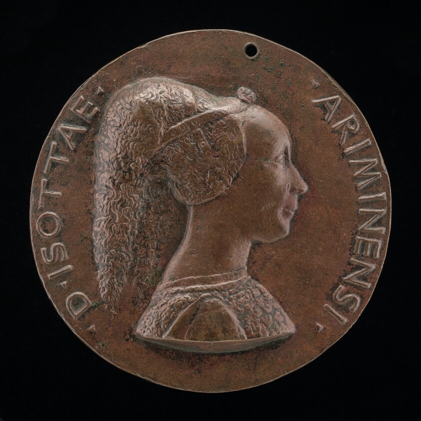 Isotta degli Atti, 1432/1433-1474, Mistress 1446, then Wife after 1453, of Sigismondo Malatesta [obverse]