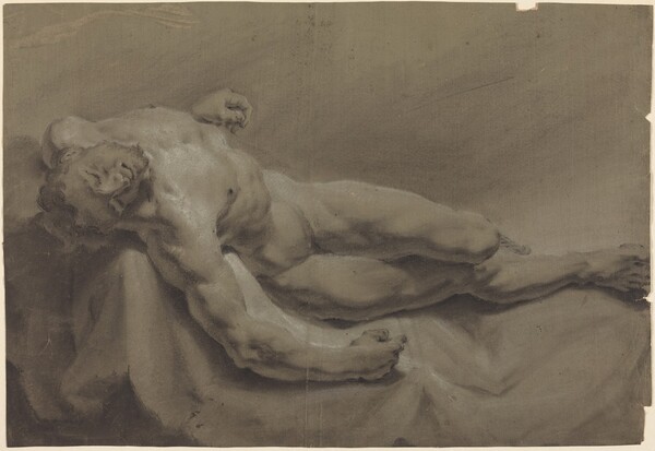 A Reclining Male Nude