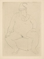 Acrobat in Repose (Le saltimbanque au repos), Pablo Picasso, 1905, published 1913