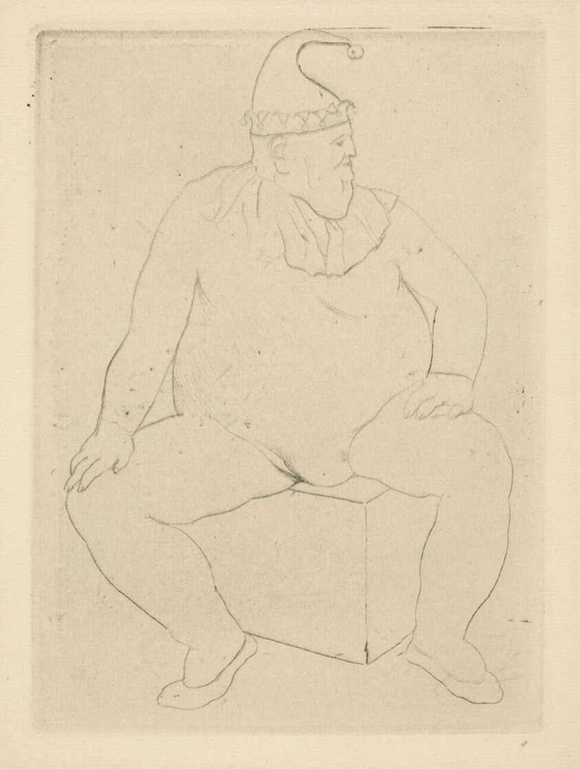 Acrobat in Repose (Le saltimbanque au repos)