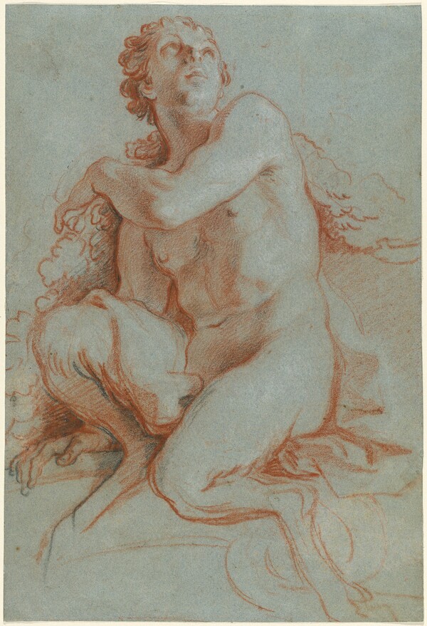 Seated Faun