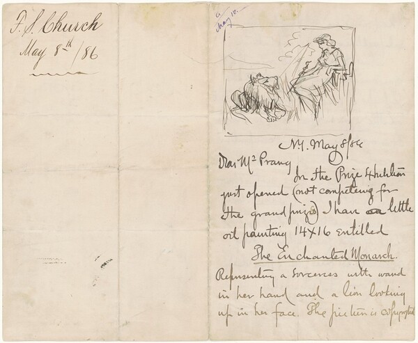 Study after "The Enchanted Monarch"