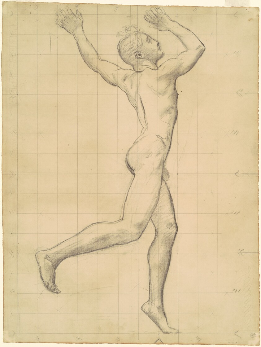 Study of Apollo for "Apollo and Daphne"