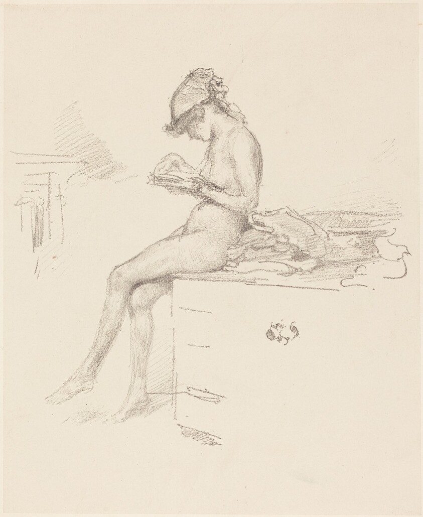 The Little Nude Model, Reading