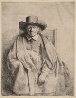 Clement de Jonghe, Rembrandt van Rijn, 1651
