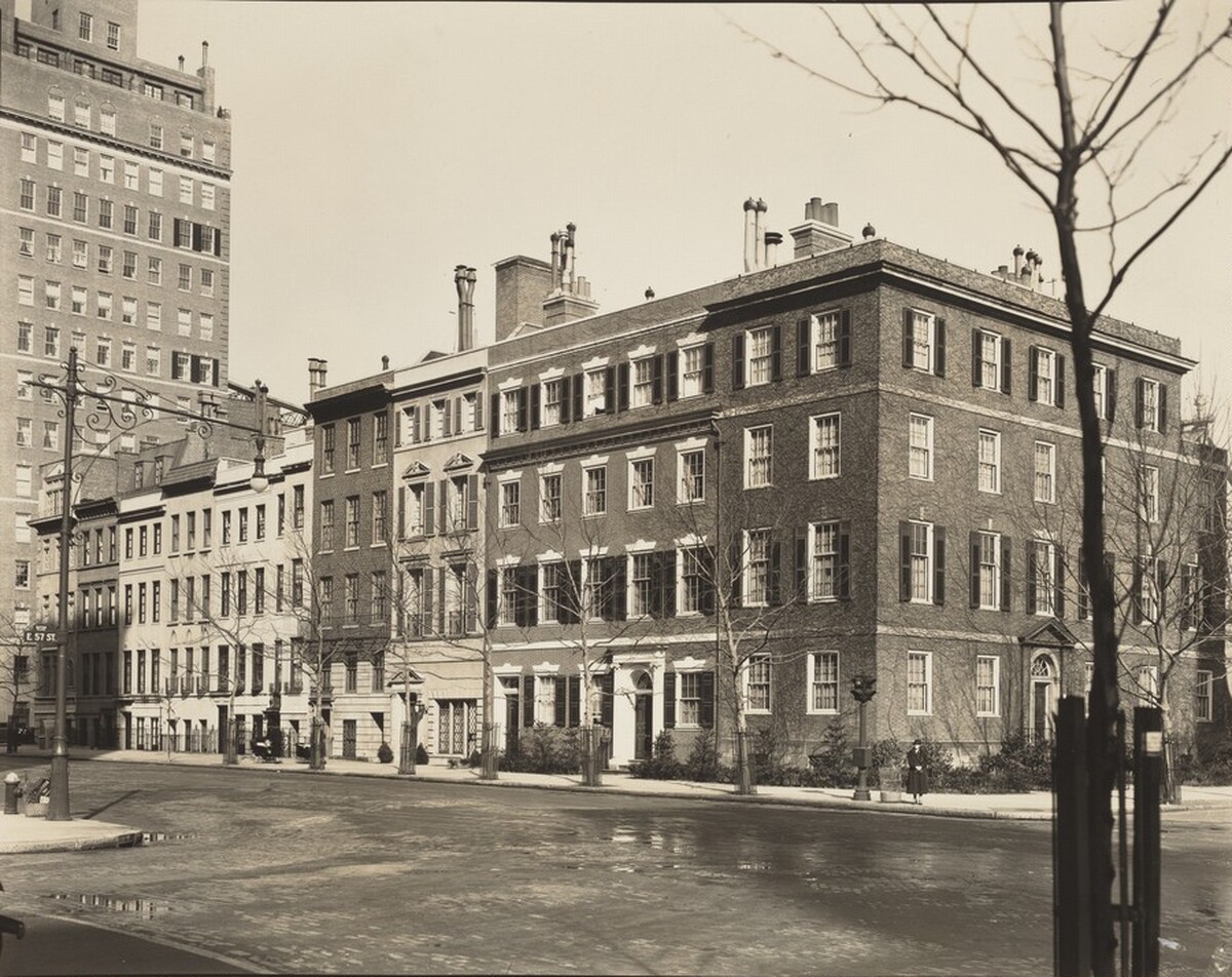 Sutton Place: Anne Morgan's Town House on Corner, Northeast Corner of East 57th Street, Manhattan