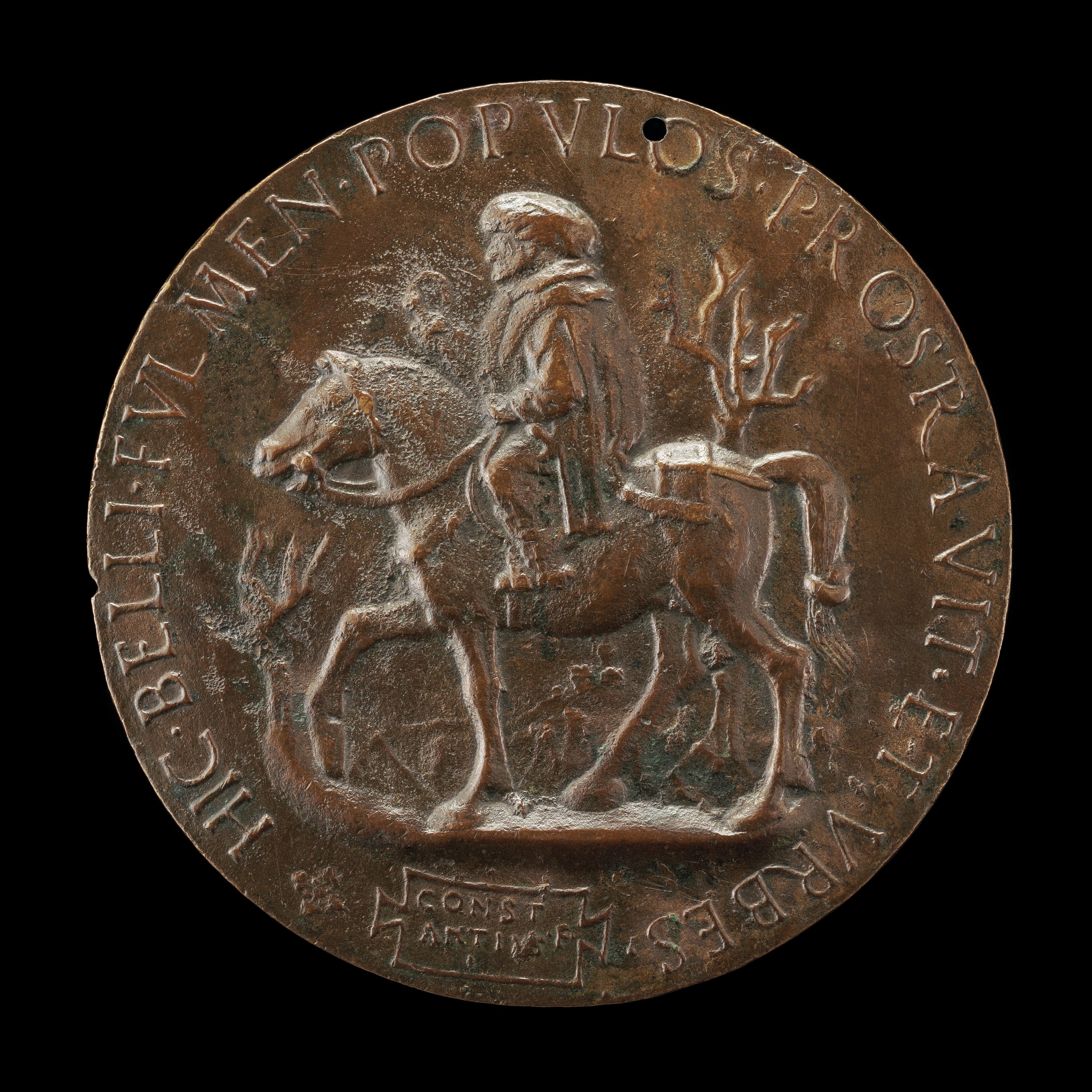 Mehmed II, 1430-1481, Sultan of the Turks 1451 [obverse] by