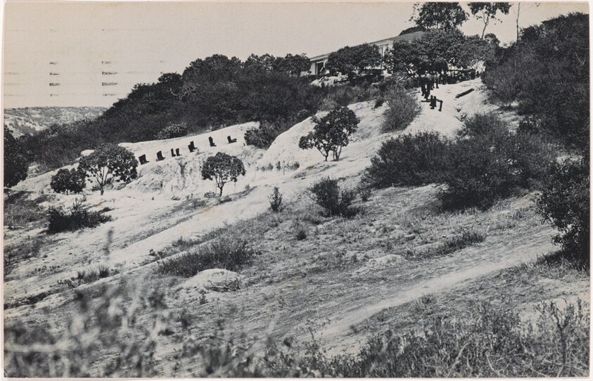 100 Boots Taking the Hill (5). Lomas Santa Fe, California. June 13, 1972, 2:50 p.m.