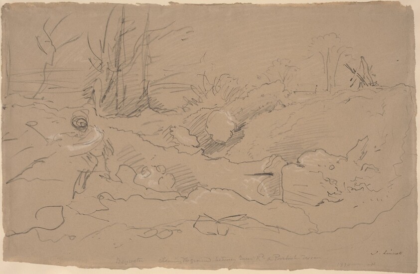 Bayswater, Clearing the Ground between Queen's Road and Porchester Terrace