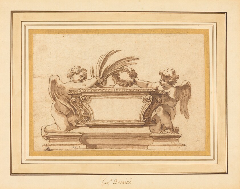 Study for a Reliquary Sarcophagus