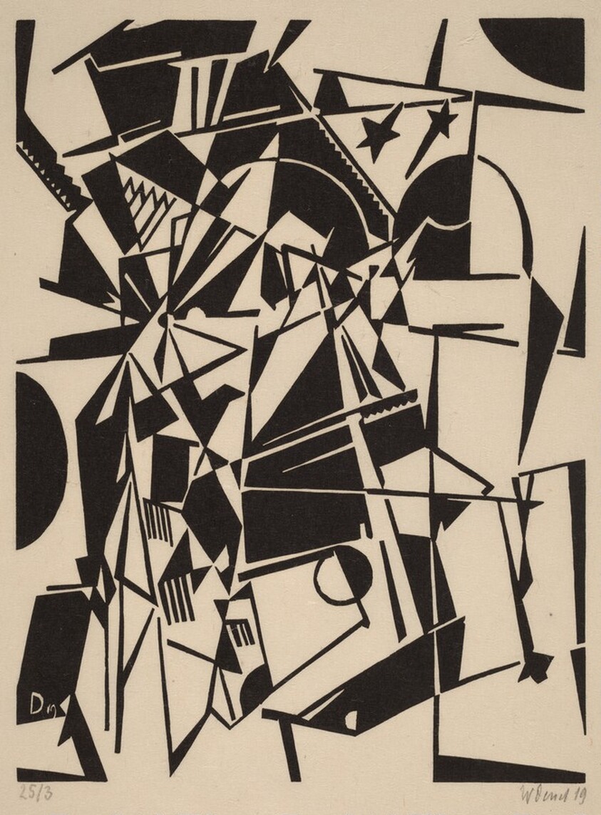 Stars Bridge (Abstract Composition)