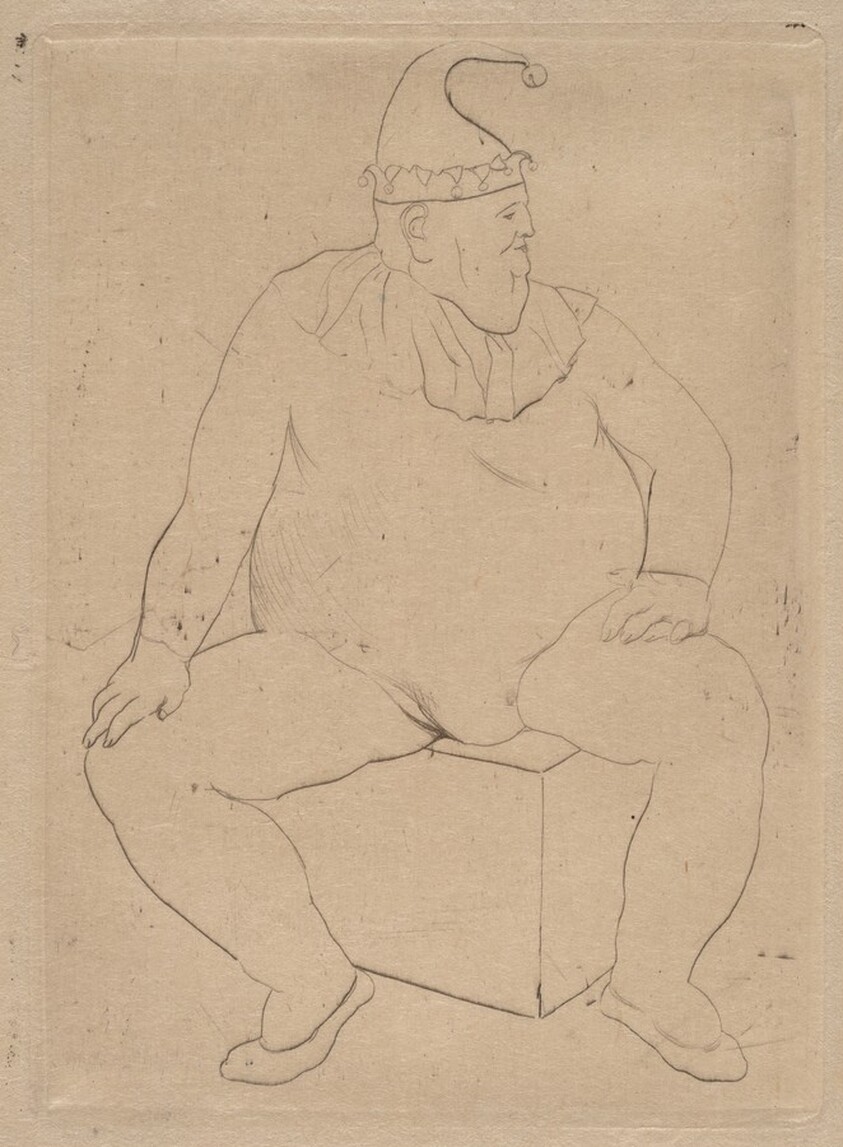 Acrobat in Repose (Le saltimbanque au repos)