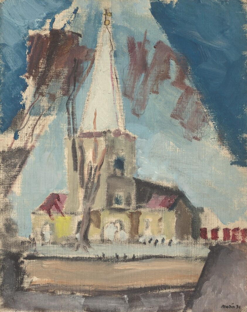 Immanuel Church, New Castle, Delaware: Distant View