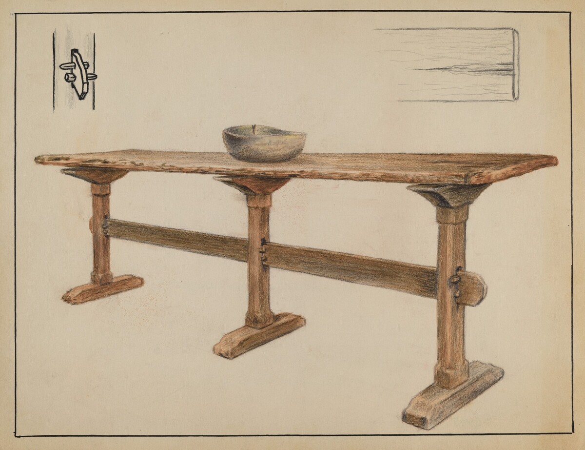 Trestle Table