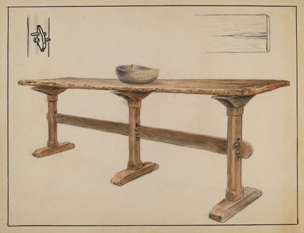 Trestle Table