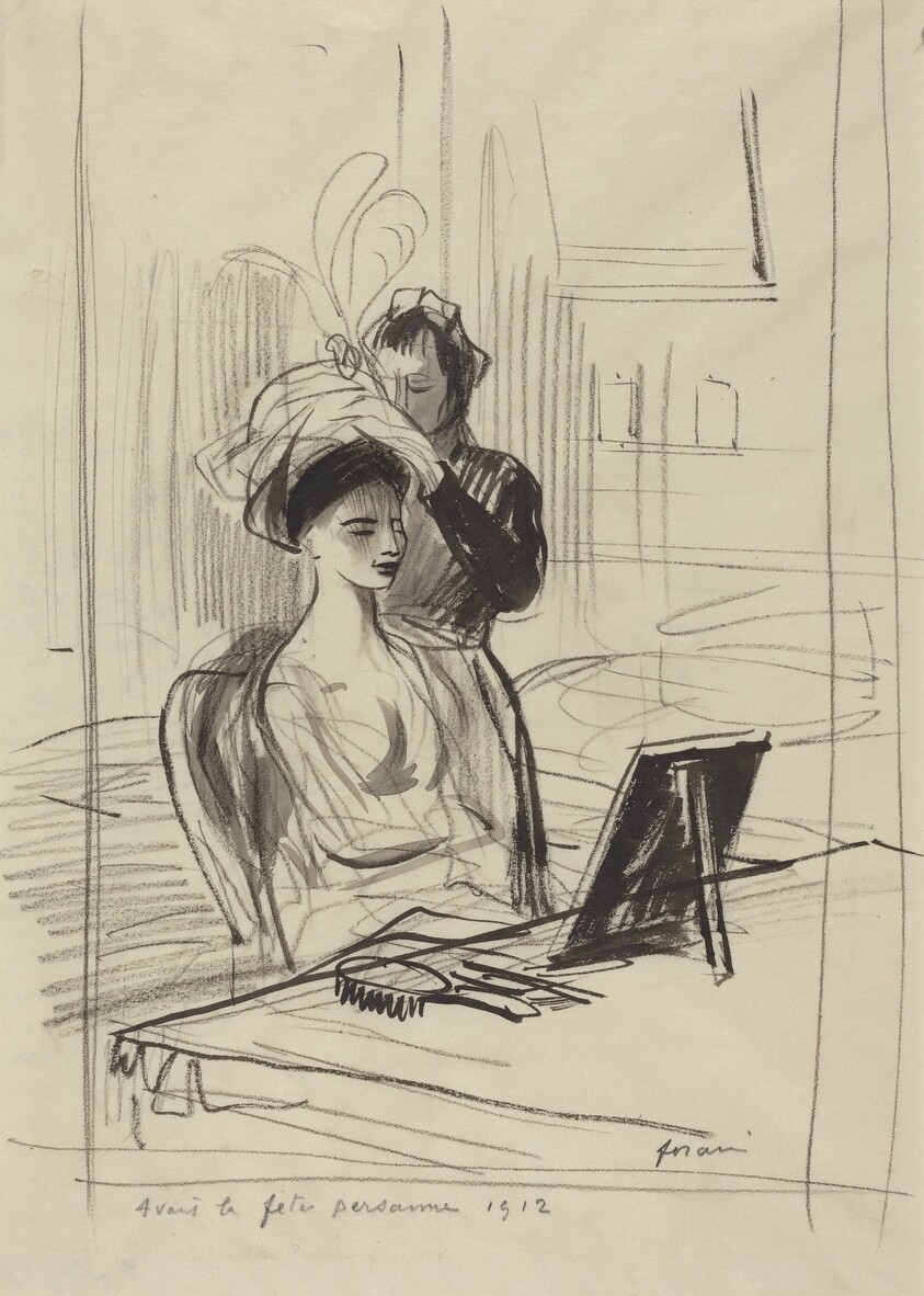 Avant la fête persanne