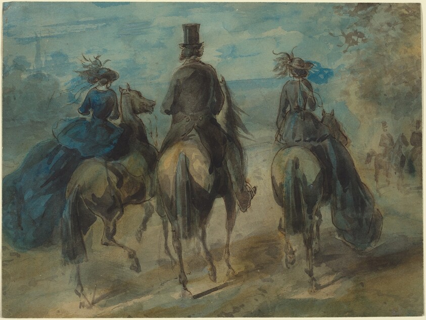 Promenade in the Bois