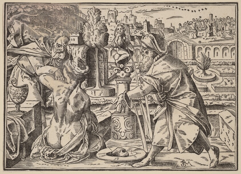 Christ Tells His Disciples of the Last Judgment