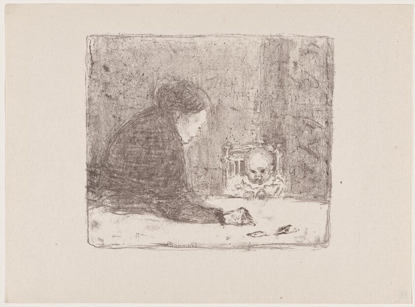 Intérieur (La grand-mère)