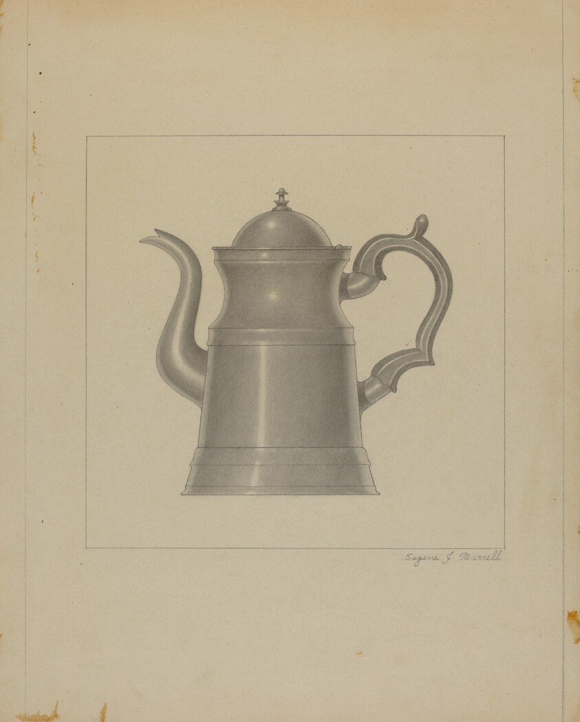 Pewter Coffee Pot