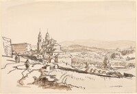 Convent near Santiago, Sir Muirhead Bone
