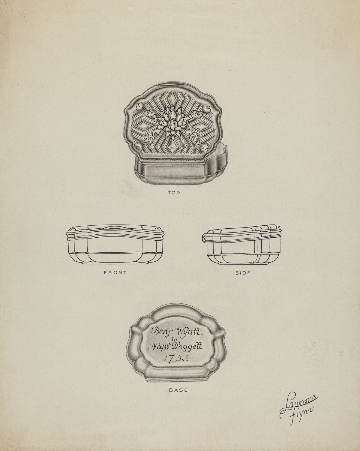 Silver Snuff Box