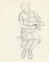 Study for "Great America" (Mother and Child), Kerry James Marshall, c. 1994