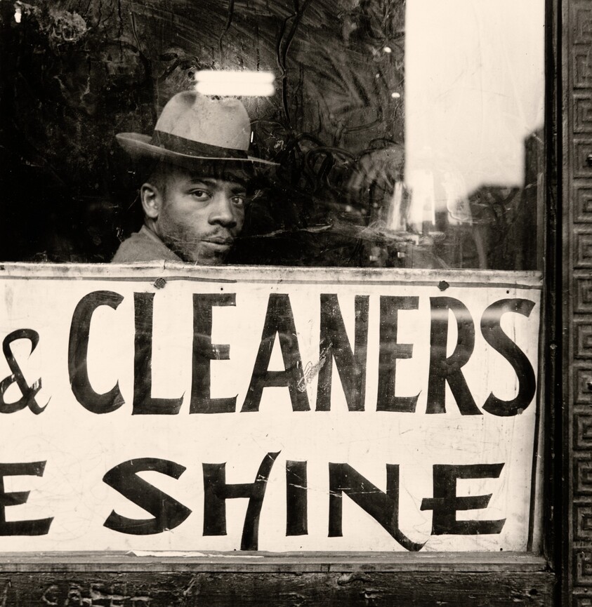 “Simple” Was a Character That Poet Langston Hughes Used in His Newspaper Column. Upon Seeing the Man in This Photograph, Hughes Said, “That’s Him”, Chicago, Illinois