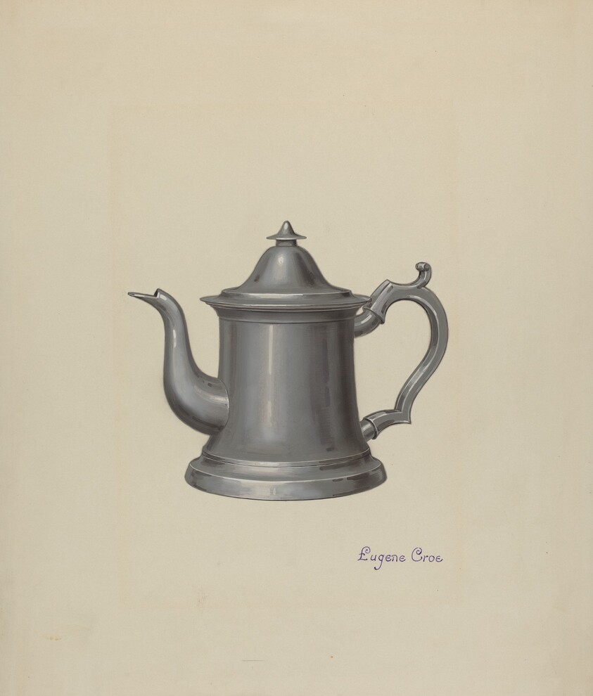 Pewter Teapot
