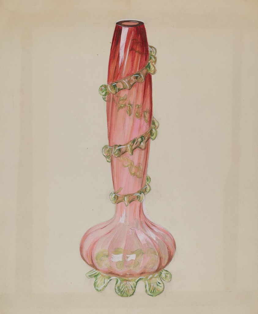 Ruby Vase