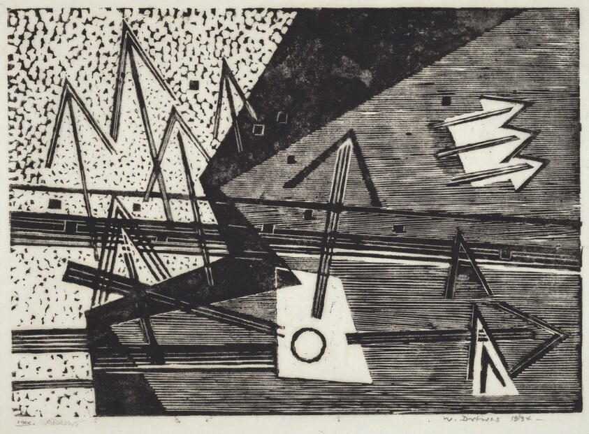 Composition III - Arrows Into Different Directions