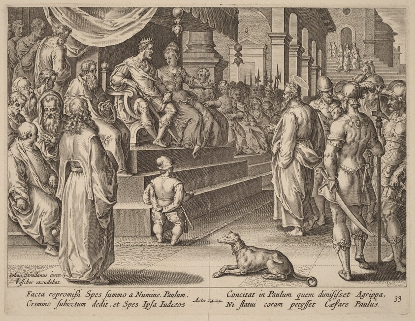 Saint Paul before Festus and Agrippa