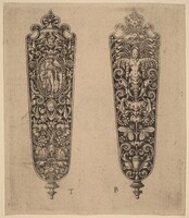 Ornament for Knife Handle, Theodor de Bry