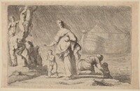 Noah's Ark and the Flood, Willem Basse, 1634