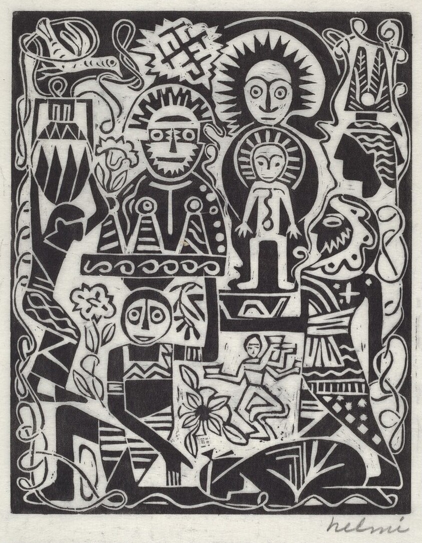 Untitled (Exotic Figures)