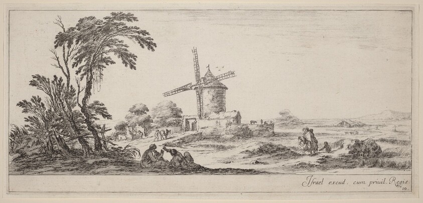 Landscape with Windmill
