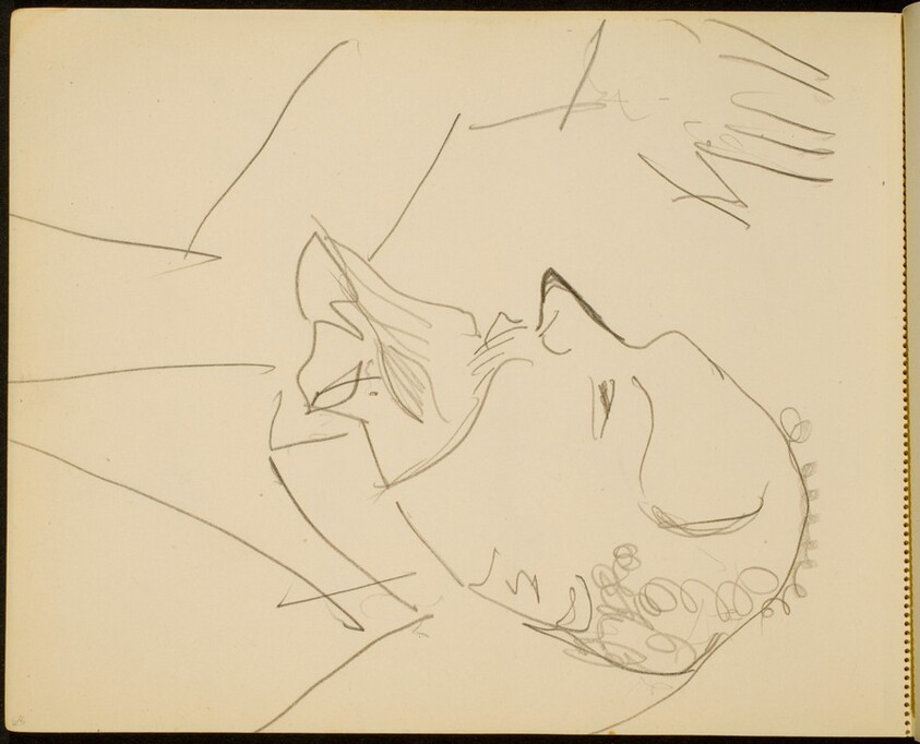 Mann mit erhobenem Arm (Man with a Raised Hand) [p. 68]