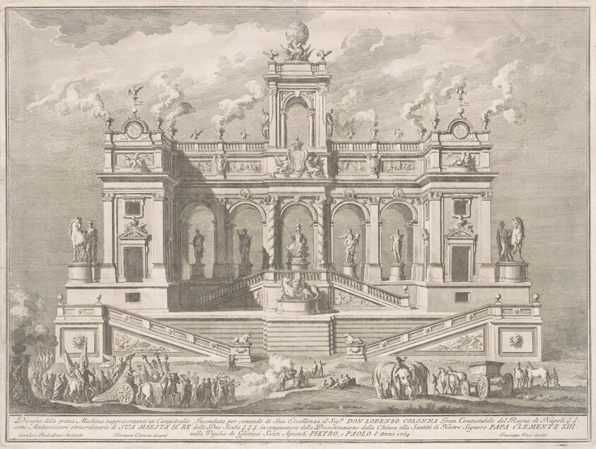 The Prima Macchina for the Chinea of 1764: A Capitol Building