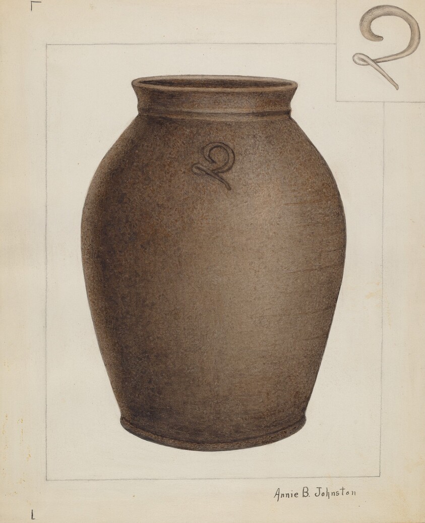 Stoneware Jar