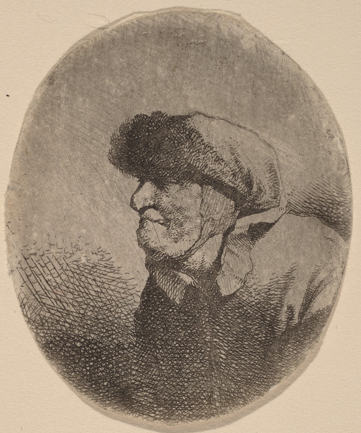 Bust of an Old Woman