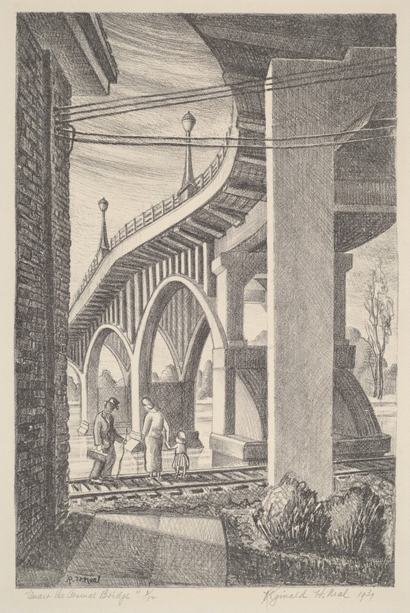 Under the Arsenal Bridge