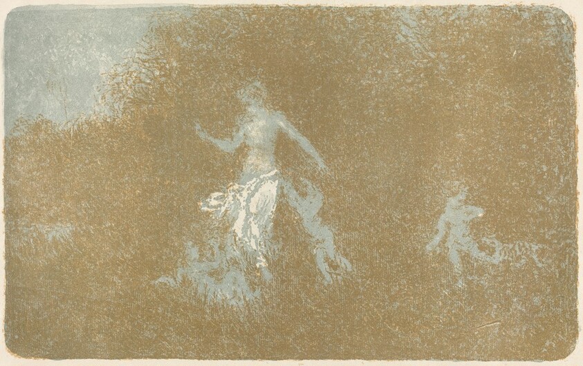 Cupids Frolicking beside a Nymph (Amours jouant auprès d'une nymphe)