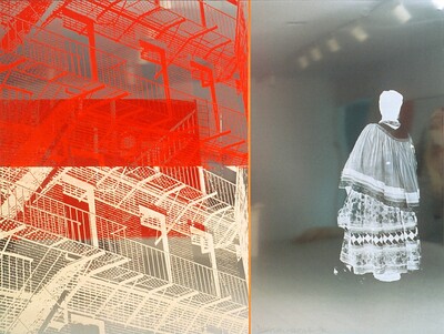 Seminole Host/ROCI USA (Wax Fire Works), Robert Rauschenberg, 1990