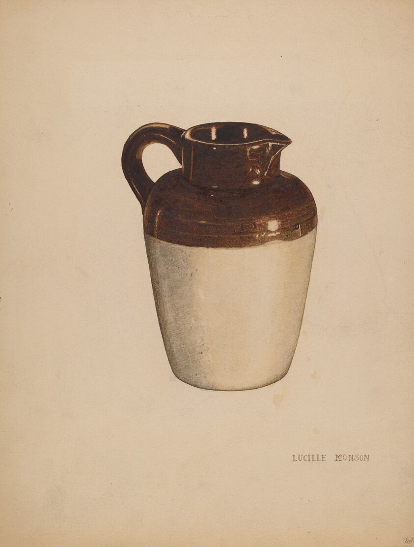 Crockery Pitcher