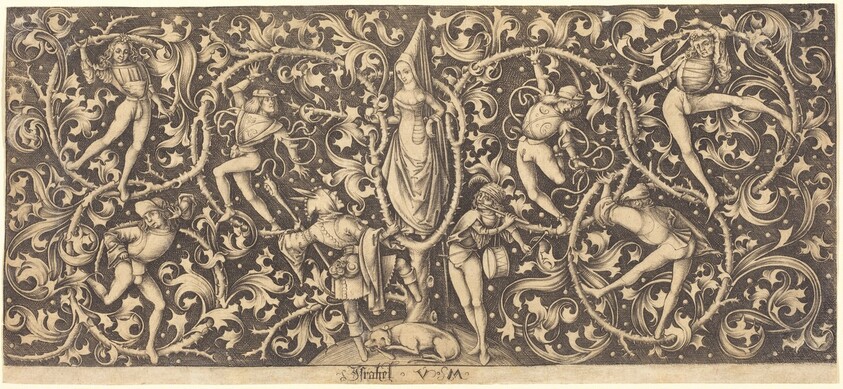 Ornament with Morris Dancers